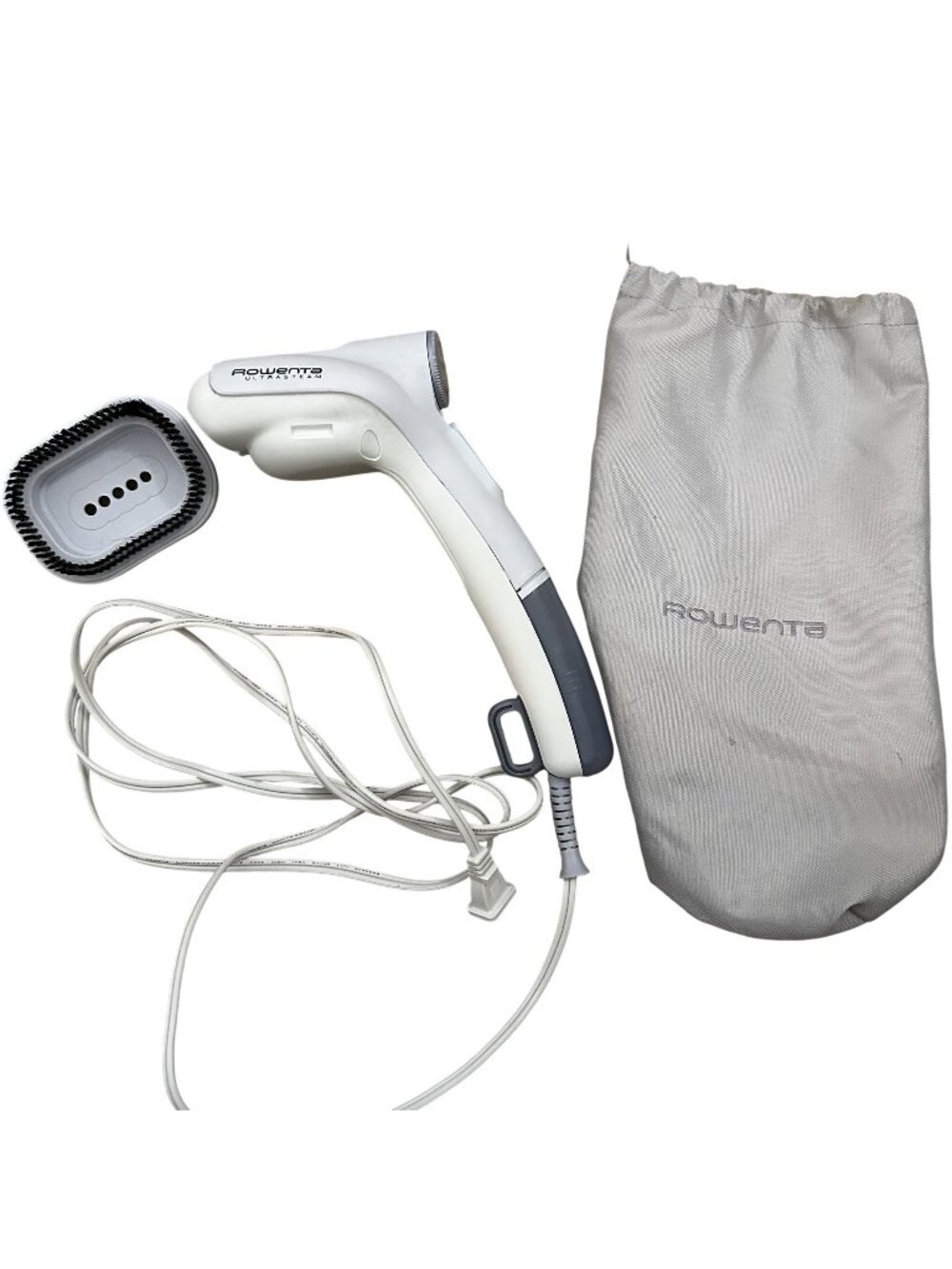 Rowenta UltraSteam Handheld Fabric Steamer with Storage Bag and Brush Attachment